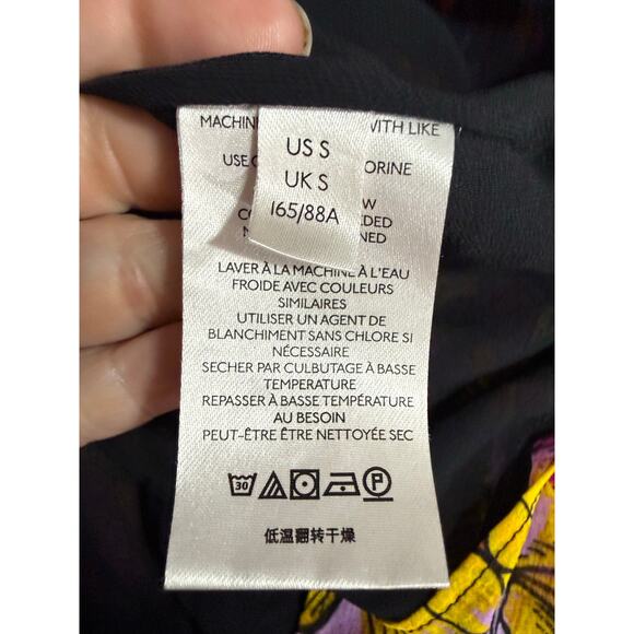 Anthropologie Alexandra Farmer Puff Sleeve Butterfly Blouse Pink Size S - Picture 10 of 10